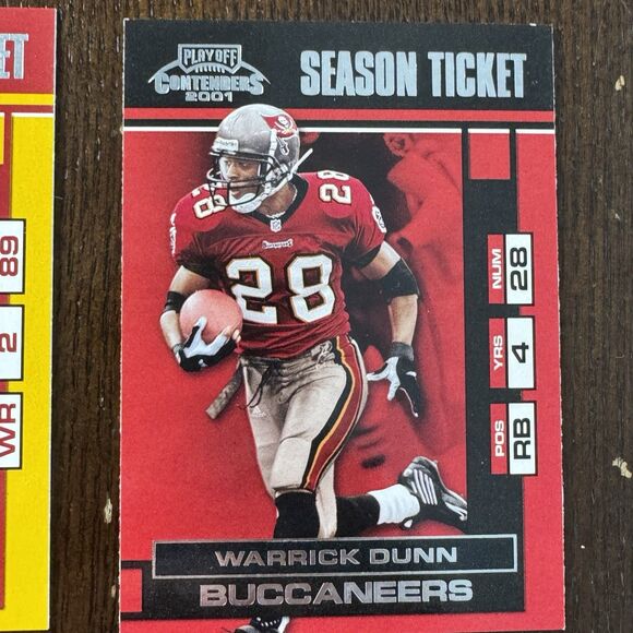 2001 Playoff Contenders NFL Football 12 Card Lot - Picture 5 of 13